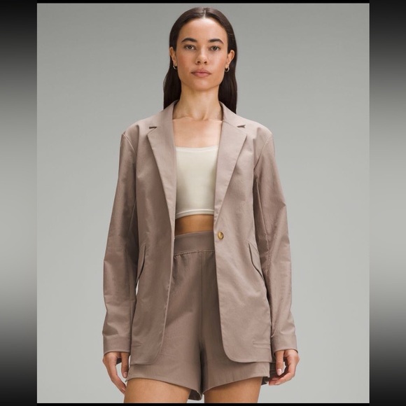 Brand new relax fit twill blazer - Picture 1 of 5